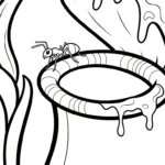 coloriage Nepenthes à imprimer pour enfant de 8 ans