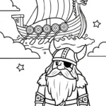 coloriage Odin à imprimer