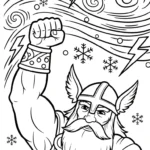 coloriage Odin a dessiner en ligne