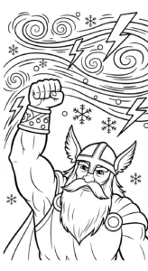 coloriage Odin a dessiner en ligne