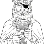 coloriage Odin a dessiner en ligne