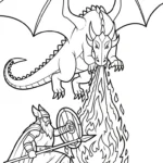 coloriage Odin à imprimer pour enfant de 8 ans