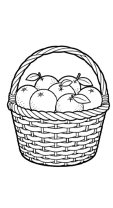 coloriage Orange gratuit en ligne
