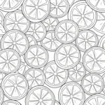 image pour coloriage Orange enfant