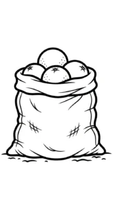 coloriage Orange et decoupage a imprimer gratuit