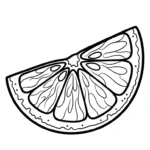 coloriage Orange à imprimer pour enfant de 9 ans