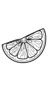 coloriage Orange à imprimer pour enfant de 9 ans