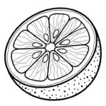 télécharger coloriage Orange gratuit