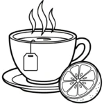 coloriage Orange et decoupage a imprimer gratuit