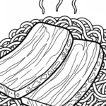 coloriage Rāmen gratuit