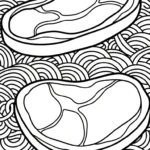coloriage Rāmen à imprimer pour enfant de 3 ans