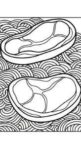 coloriage Rāmen à imprimer pour enfant de 3 ans