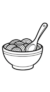 coloriage Rāmen à imprimer pour enfant de 12 ans