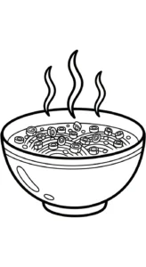 coloriage Rāmen pour enfant à imprimer