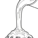 coloriage Spaghetti a colorier en ligne gratuitement