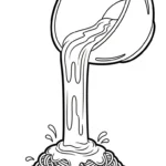 coloriage Spaghetti a imprimer