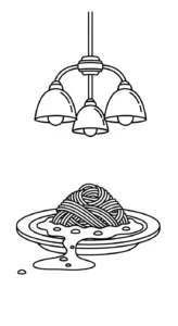 coloriage Spaghetti a dessiner et imprimer