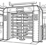 coloriage Stade pour enfant de 5 ans