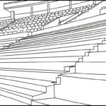 coloriage Stade à imprimer pour enfant de 2 ans