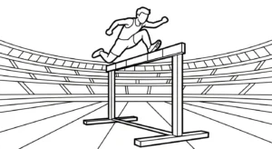coloriage Stade à imprimer pour enfant de 7 ans