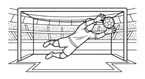 coloriage Stade gratuit en ligne