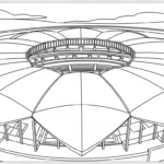 coloriage Stade pour enfant de 2 ans