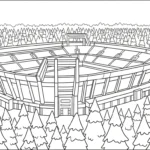 coloriage Stade en ligne