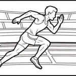 télécharger coloriage Stade gratuit