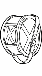 coloriage Tambour et dessin a imprimer