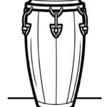 image de coloriage Tambour pour enfant
