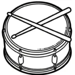 coloriage Tambour à imprimer gratuitement pdf