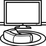 coloriage Télévision educatif pour enfant