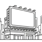 coloriage Télévision a colorier en ligne