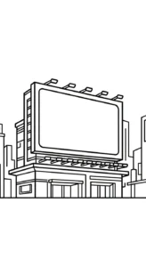 coloriage Télévision a colorier en ligne