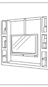 coloriage Télévision gratuit