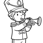 coloriage Trompette en ligne