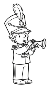 coloriage Trompette en ligne