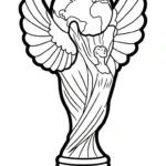 coloriage Trophée et dessin a imprimer