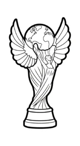 coloriage Trophée et dessin a imprimer