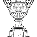 coloriage Trophée et dessins