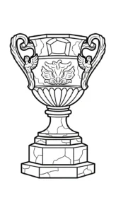 coloriage Trophée et dessins