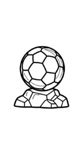 coloriage Trophée gratuit en ligne