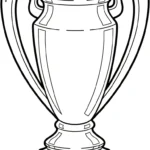 a imprimer coloriage Trophée gratuit