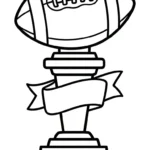 coloriage Trophée à imprimer pdf gratuit