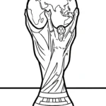 coloriage Trophée pour enfant de 10 ans