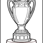 télécharger coloriage Trophée gratuit