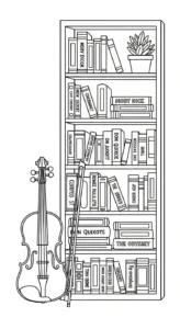 coloriage Violon pour enfant de à imprimer