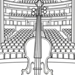 a imprimer coloriage Violon gratuit