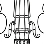 coloriage Violon et dessins