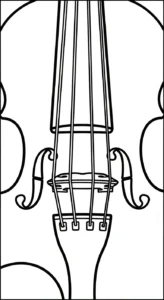 coloriage Violon et dessins